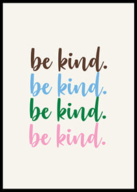 Colorful words spread kindness and harmony.-6