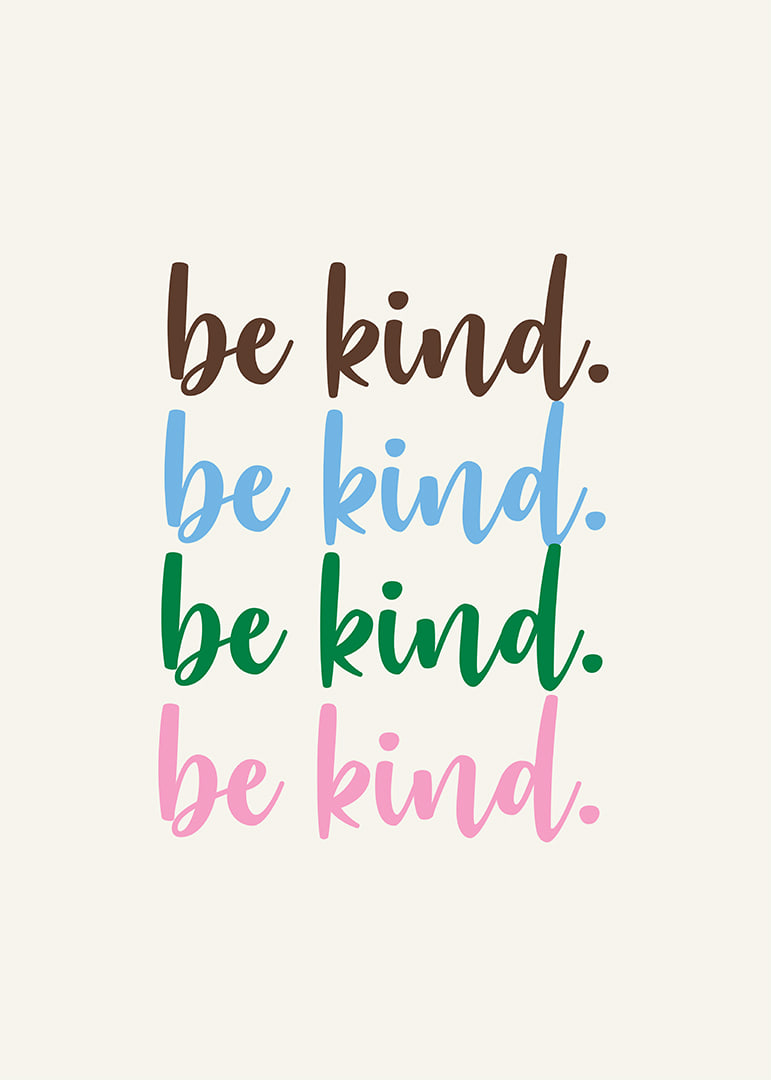 Colorful words spread kindness and harmony.-12