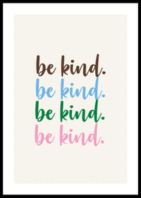 Färgstarka ord sprider vänlighet och harmoni.-0