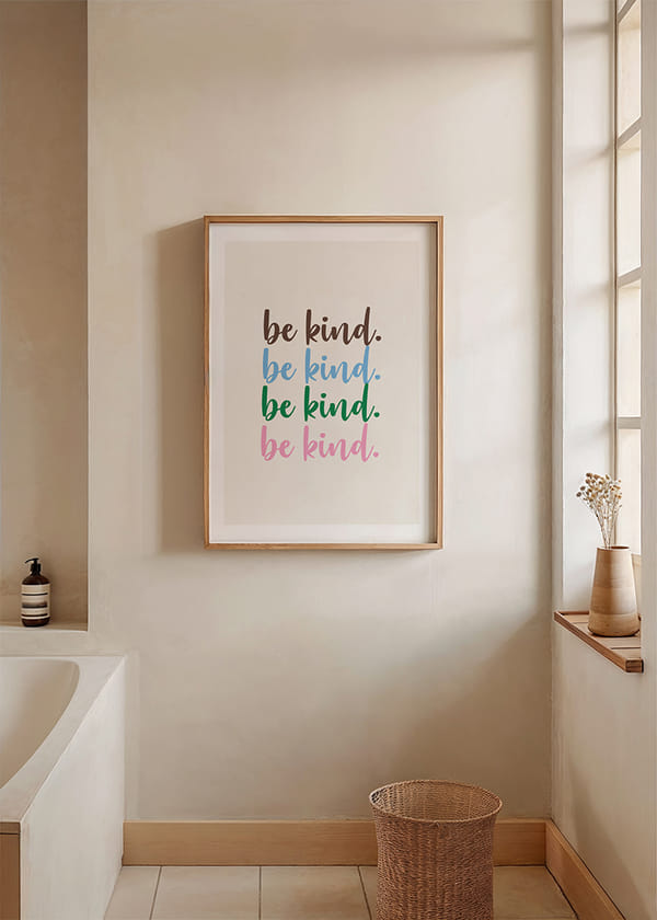 Plagát Be Kind. crossfade