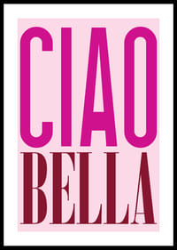 Livfullt och festligt uttryck i rosa toner.-0