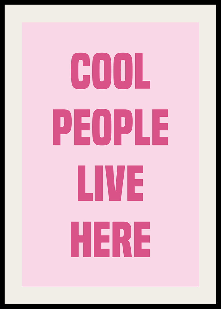 Livlig og moderne plakat til trendy hjem.-12