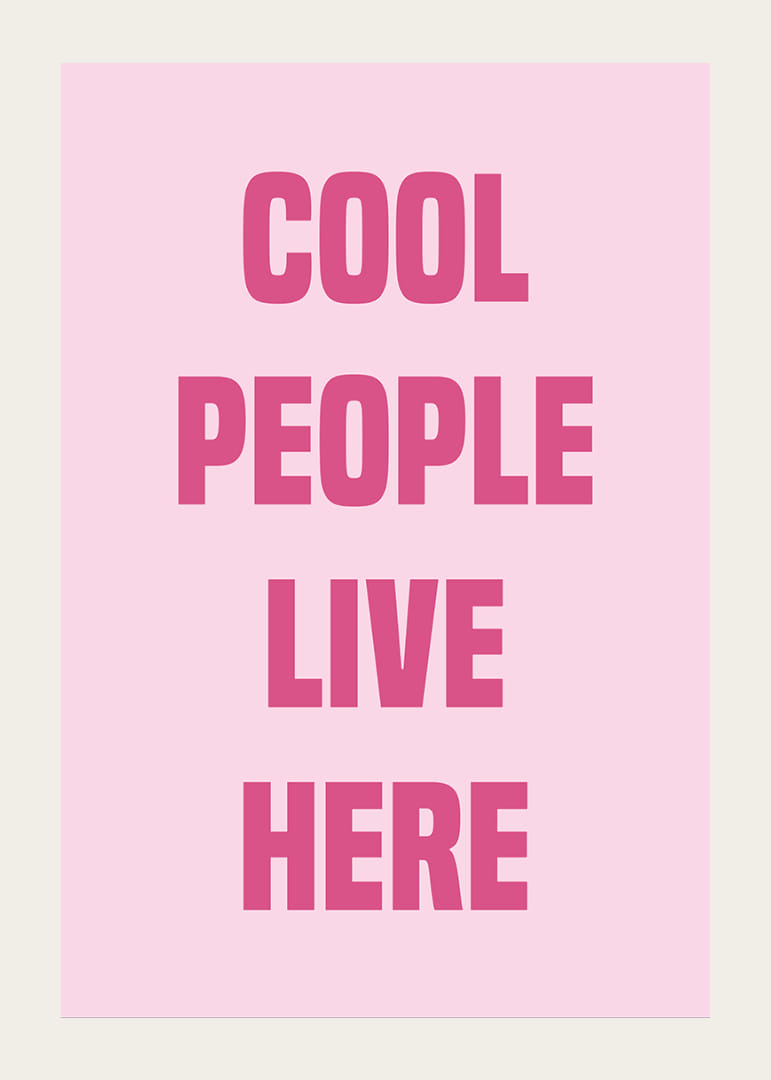 Livlig og moderne plakat til trendy hjem.-12