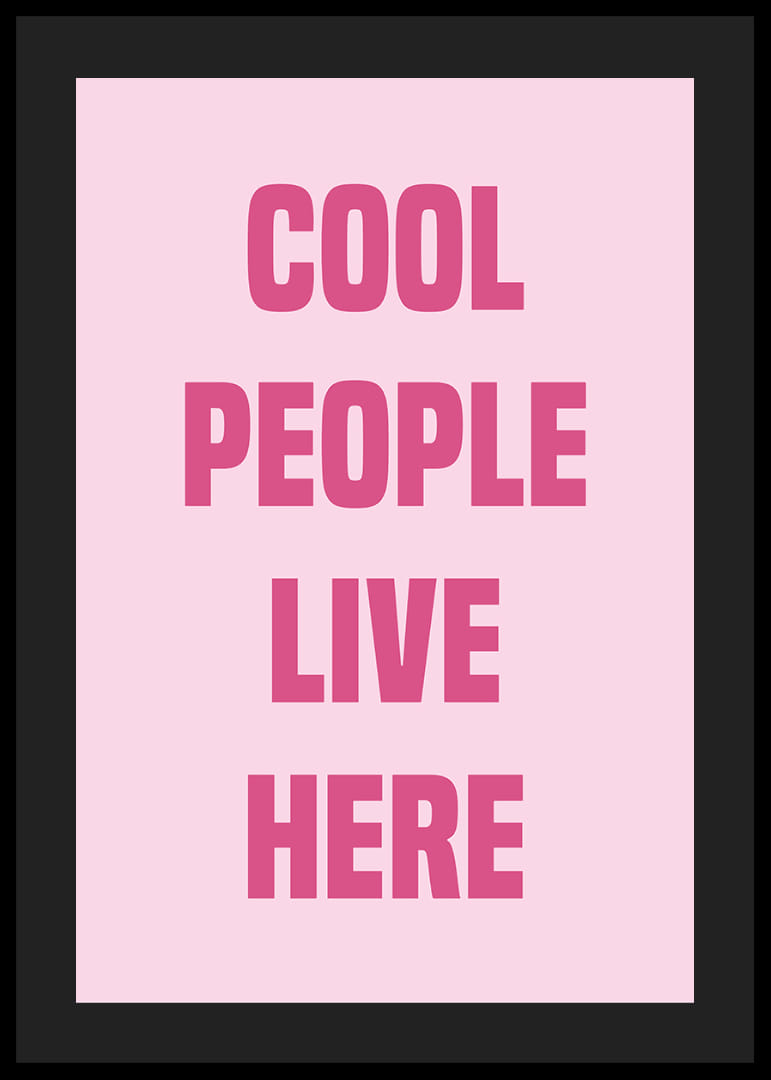 Livlig og moderne plakat til trendy hjem.-12