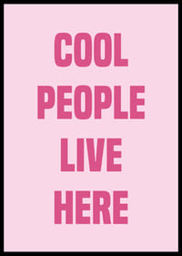 Livfull och modern poster för trendiga hem.-2