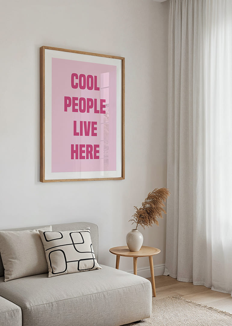 Livfull och modern poster för trendiga hem.-12