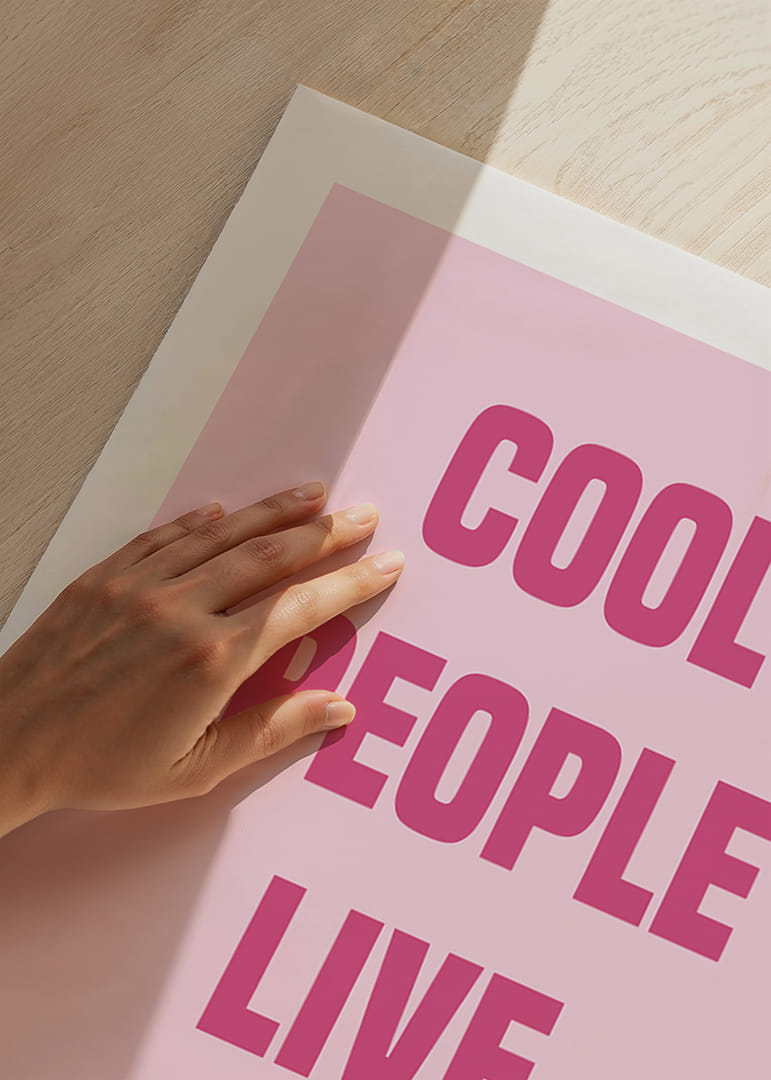 Livfull och modern poster för trendiga hem.-12