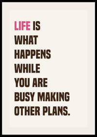 The aimlessness of life captured in a strong poster.-2