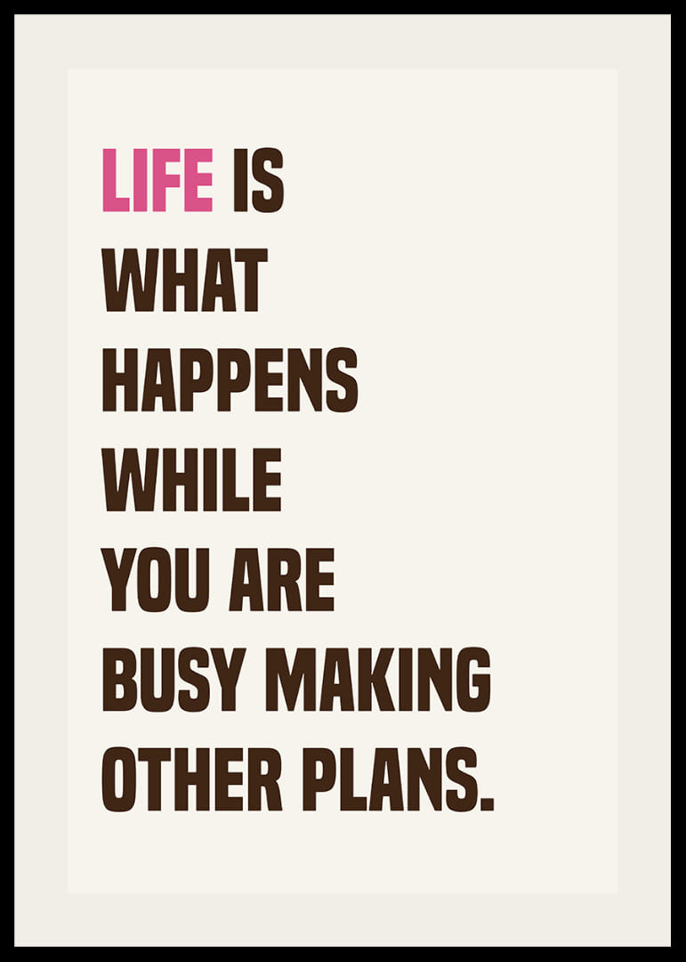 The aimlessness of life captured in a strong poster.-12