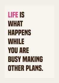 The aimlessness of life captured in a strong poster.-3