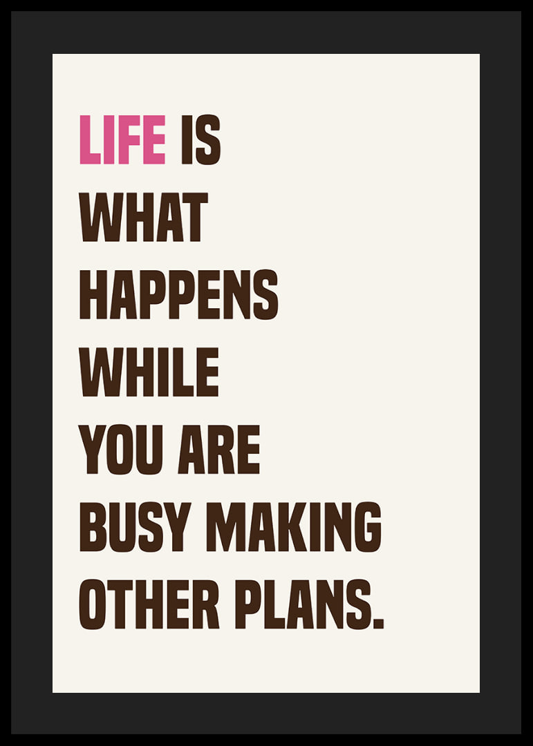 The aimlessness of life captured in a strong poster.-12