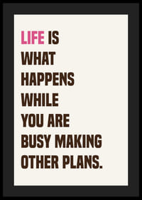 The aimlessness of life captured in a strong poster.-4