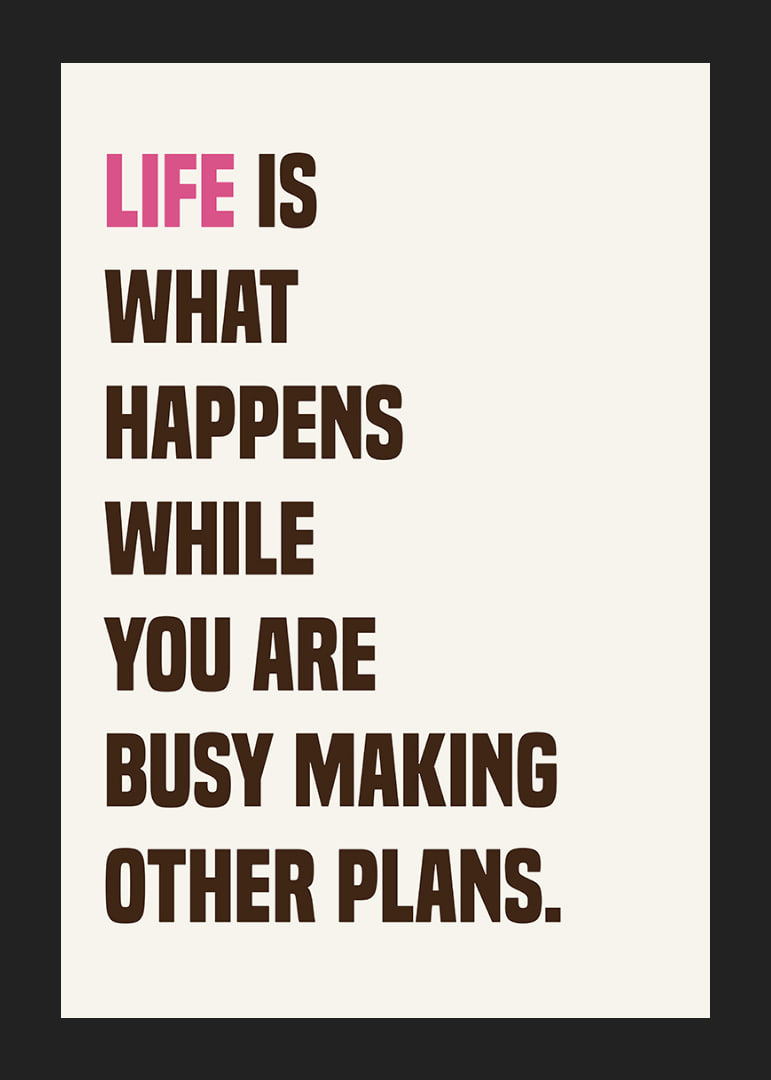 The aimlessness of life captured in a strong poster.-12