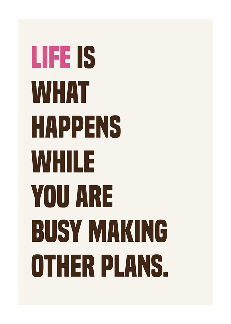 The aimlessness of life captured in a strong poster.-12