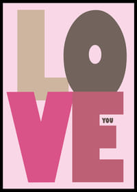 En färgstark hyllning till kärleken i modern stil.-2