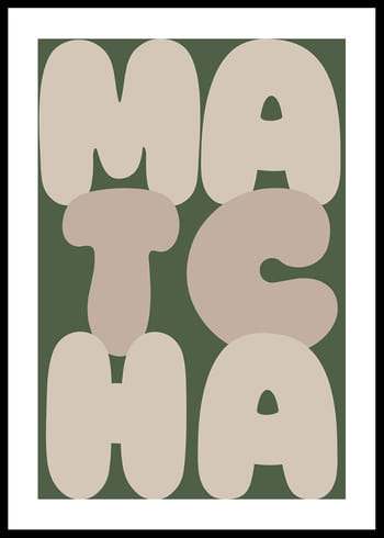Poster MATCHA BEIGE