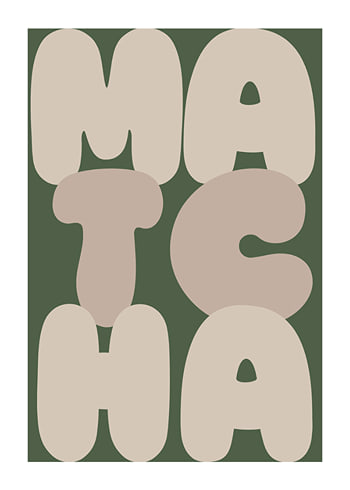 Poszter MATCHA BEIGE