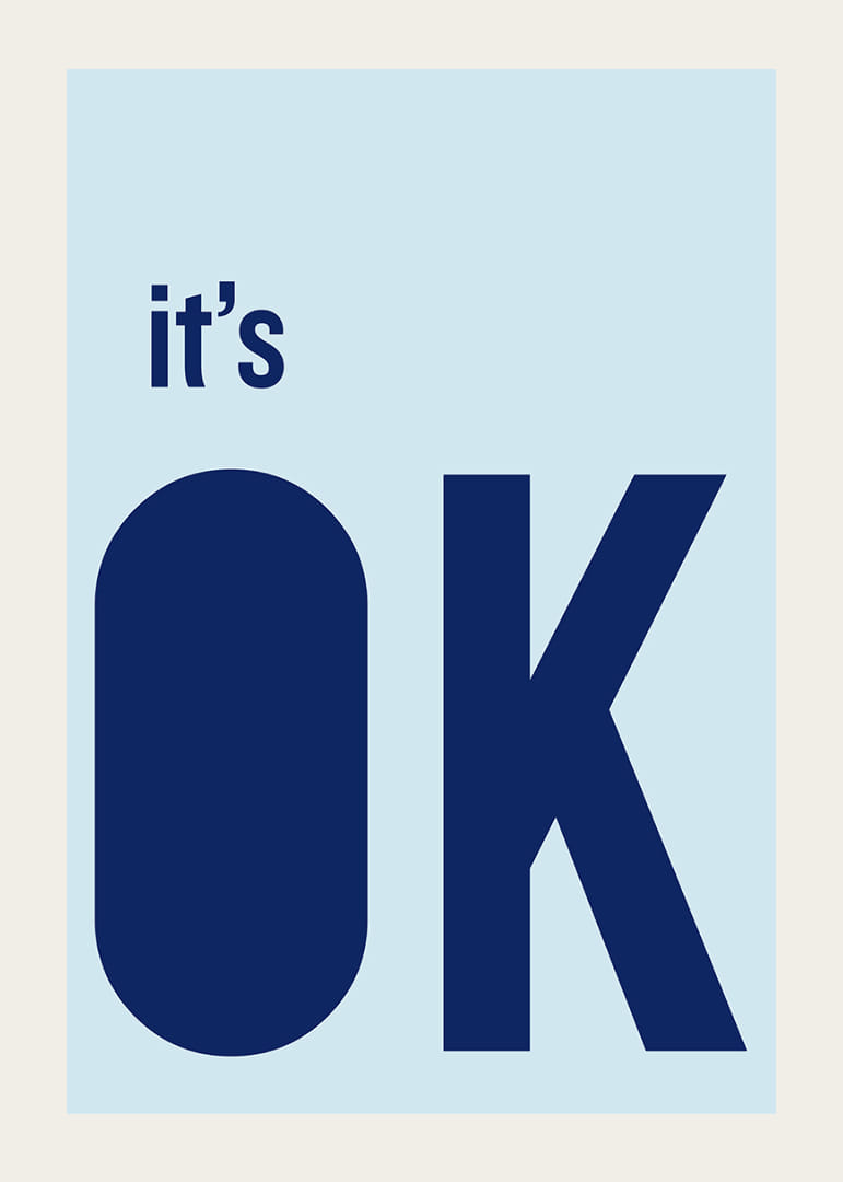 Message simple et apaisant en bleu.-12