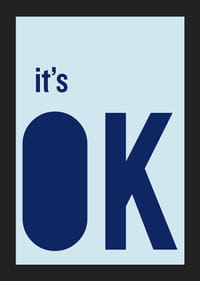 Message simple et apaisant en bleu.-5