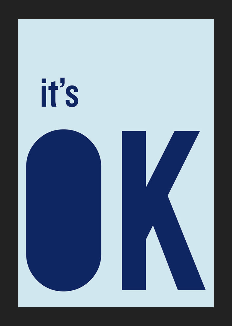 Message simple et apaisant en bleu.-12