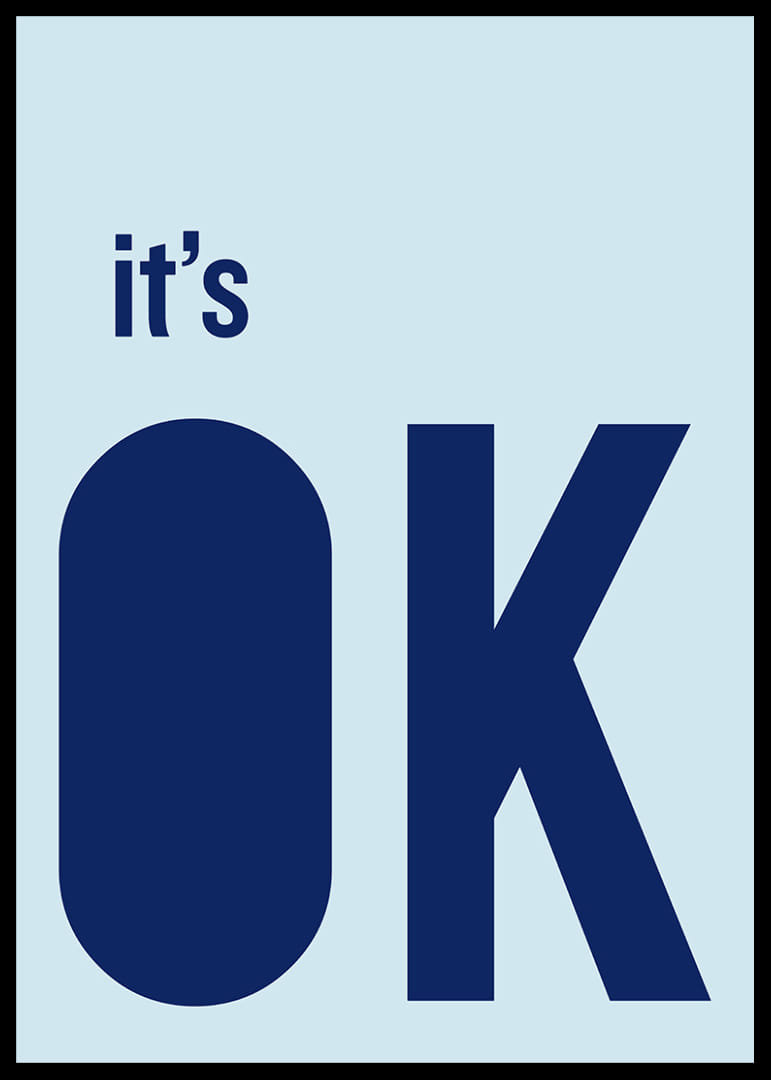 Enkelt och lugnande budskap i blått.-12