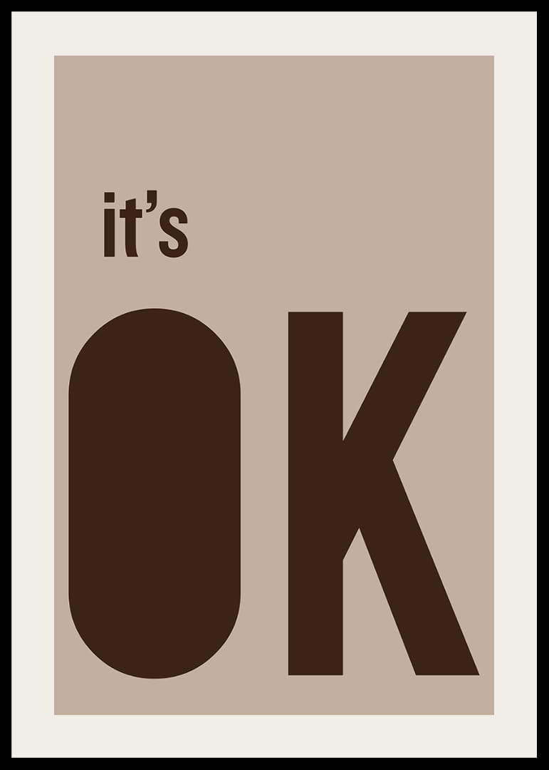 Affiche élégante au message apaisant, dans des tons doux et naturels.-12