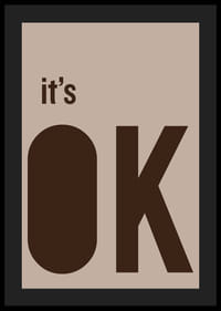 Affiche élégante au message apaisant, dans des tons doux et naturels.-4