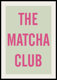 Ett modernt uttryck i rosa på mjuk grön bakgrund.-2