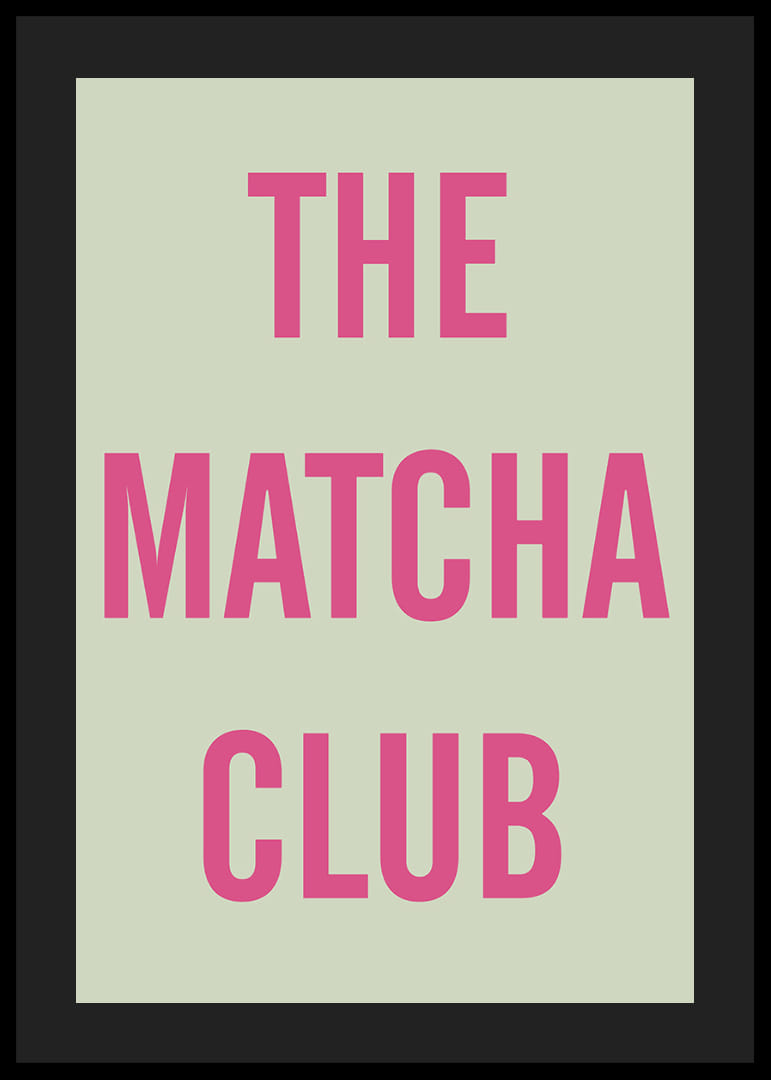 Ett modernt uttryck i rosa på mjuk grön bakgrund.-12