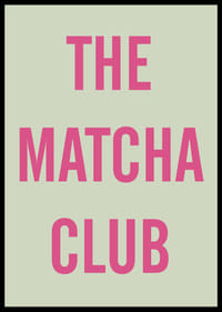 Ett modernt uttryck i rosa på mjuk grön bakgrund.-2