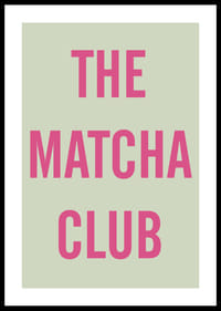 Ett modernt uttryck i rosa på mjuk grön bakgrund.-0