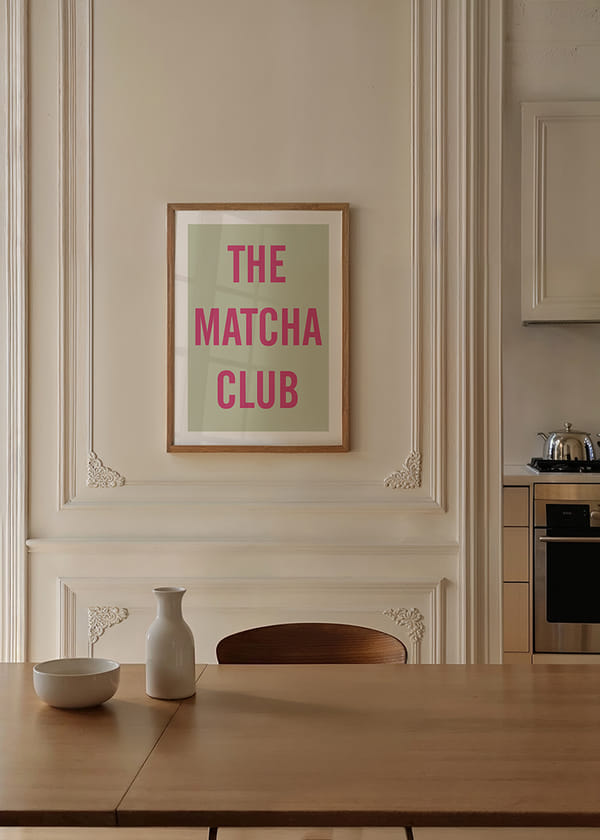 Plagát The Matcha Club crossfade