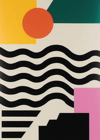 Opvallende vormen en kleuren zorgen voor een levendige indruk.-3