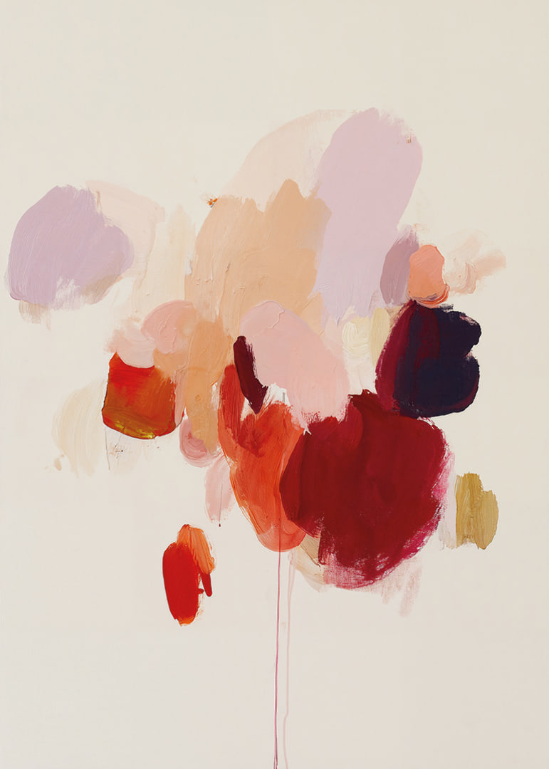 Colorful brushstrokes create a harmonious abstraction.-12