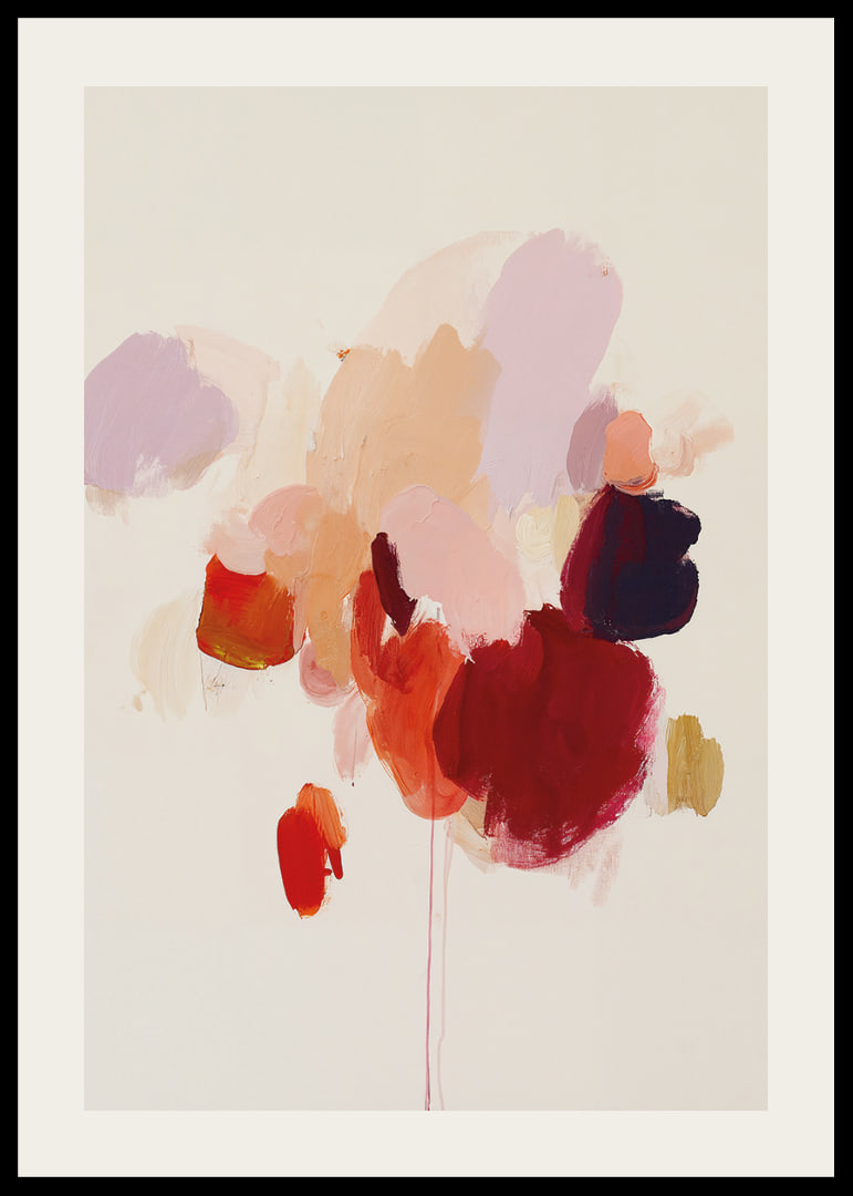 Colorful brushstrokes create a harmonious abstraction.-12
