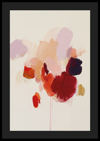 Färgglada penseldrag skapar en harmonisk abstraktion.-4