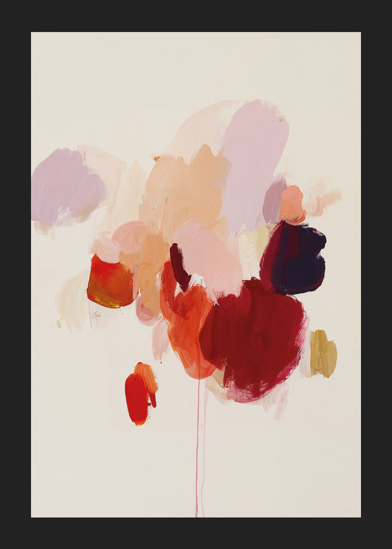 Colorful brushstrokes create a harmonious abstraction.-12