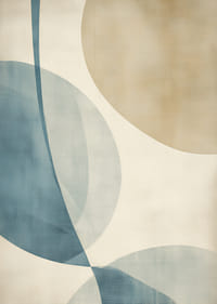 Zachte kleuren en elegante vormen creëren een rustige harmonie.-3