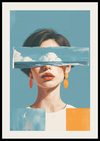 O viziune suprarealistă cu ceruri de vis și culori puternice.-2