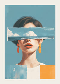 O viziune suprarealistă cu ceruri de vis și culori puternice.-3