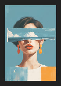 O viziune suprarealistă cu ceruri de vis și culori puternice.-5