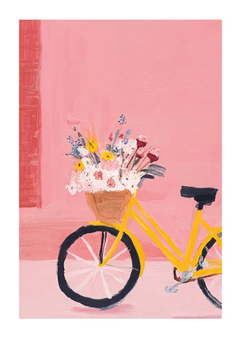 Poster Blossom Bicycle