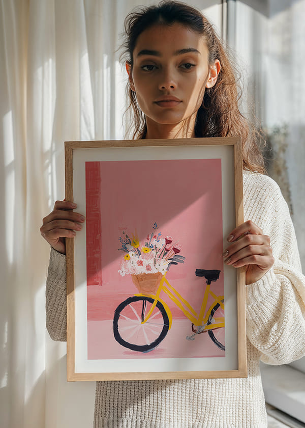 Plagát Blossom Bicycle crossfade