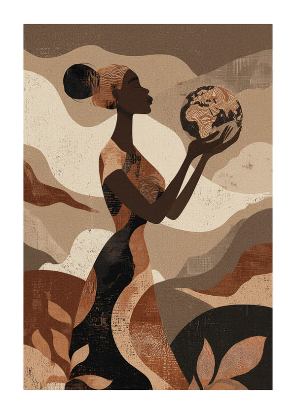 Plagát Graceful Guardianship