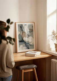 Soft brushstrokes in soothing colors create peace.-8