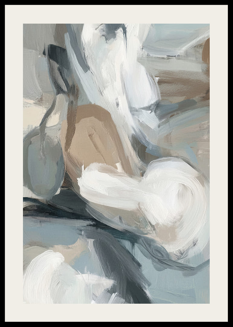 Des coups de pinceau doux aux couleurs apaisantes créent la paix.-12