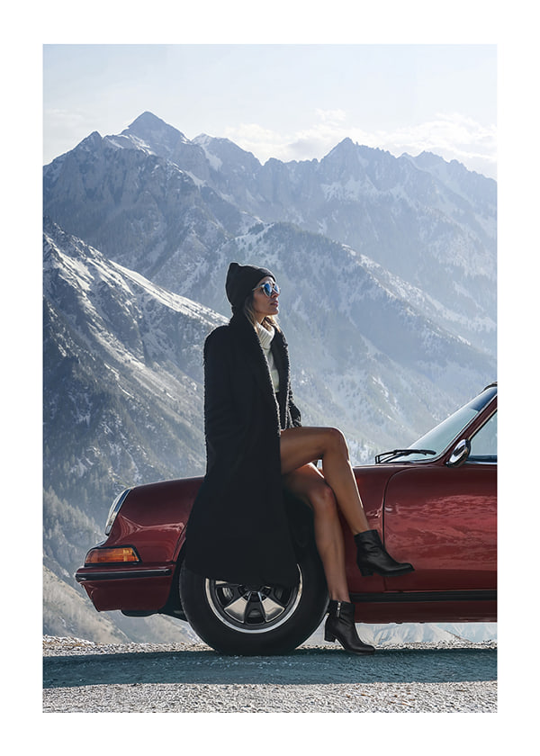 Poster Mountainside Glamour