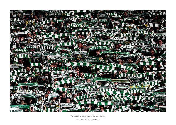 Poster Hammarby Supportrar 2025 No2