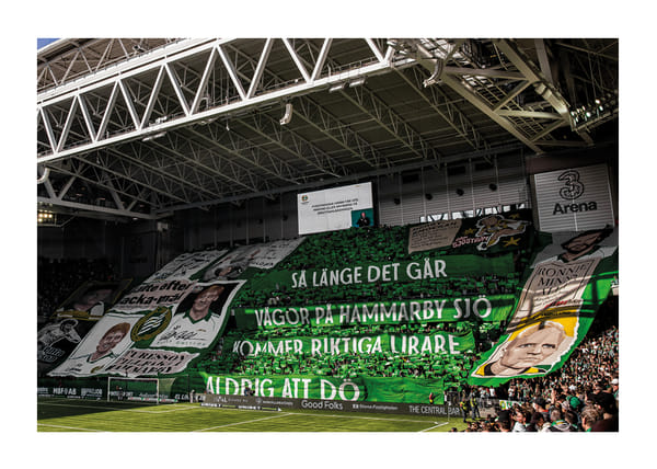 Poster Hammarby - Djurgården Tifo 2025 No1
