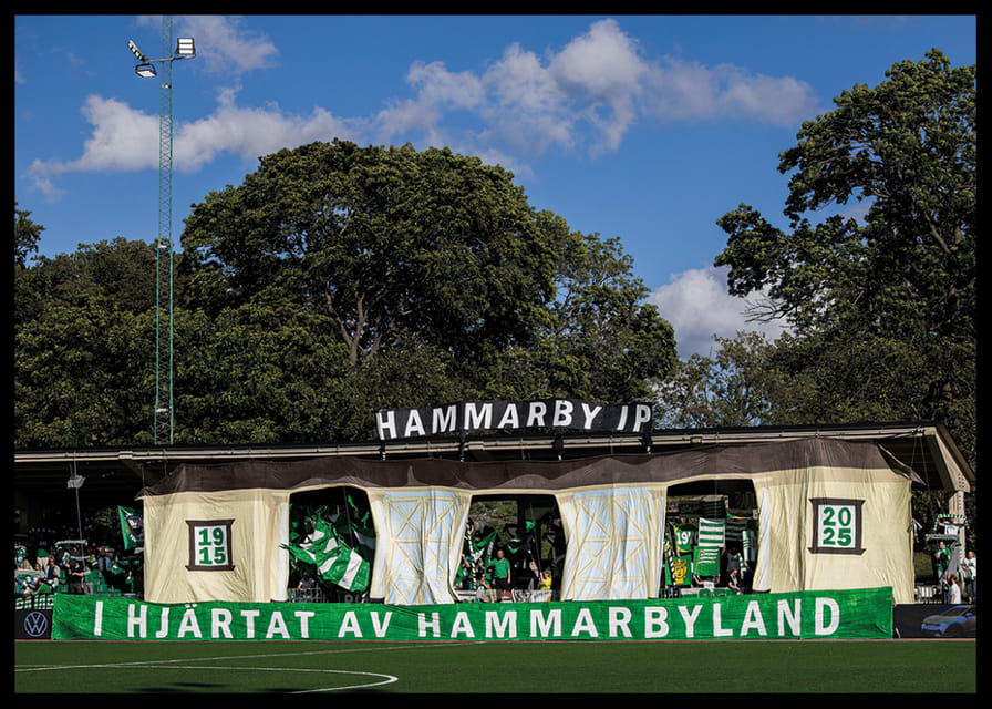 Hammarby Tifo Damallsvenskan 2025-12